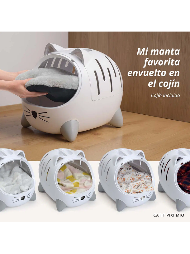 Catit Pixi Mio Transportadora Cama 4