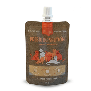 Winga Prebióticos con Salmón Para Gatos