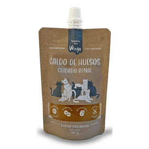 Winga Caldo de Huesos Renal Para Gatos