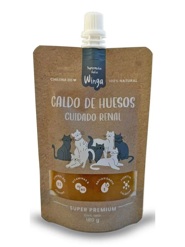 Winga Caldo de Huesos Renal Para Gatos 1