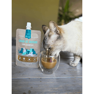 Winga Caldo de Huesos con Choritos Para Gatos