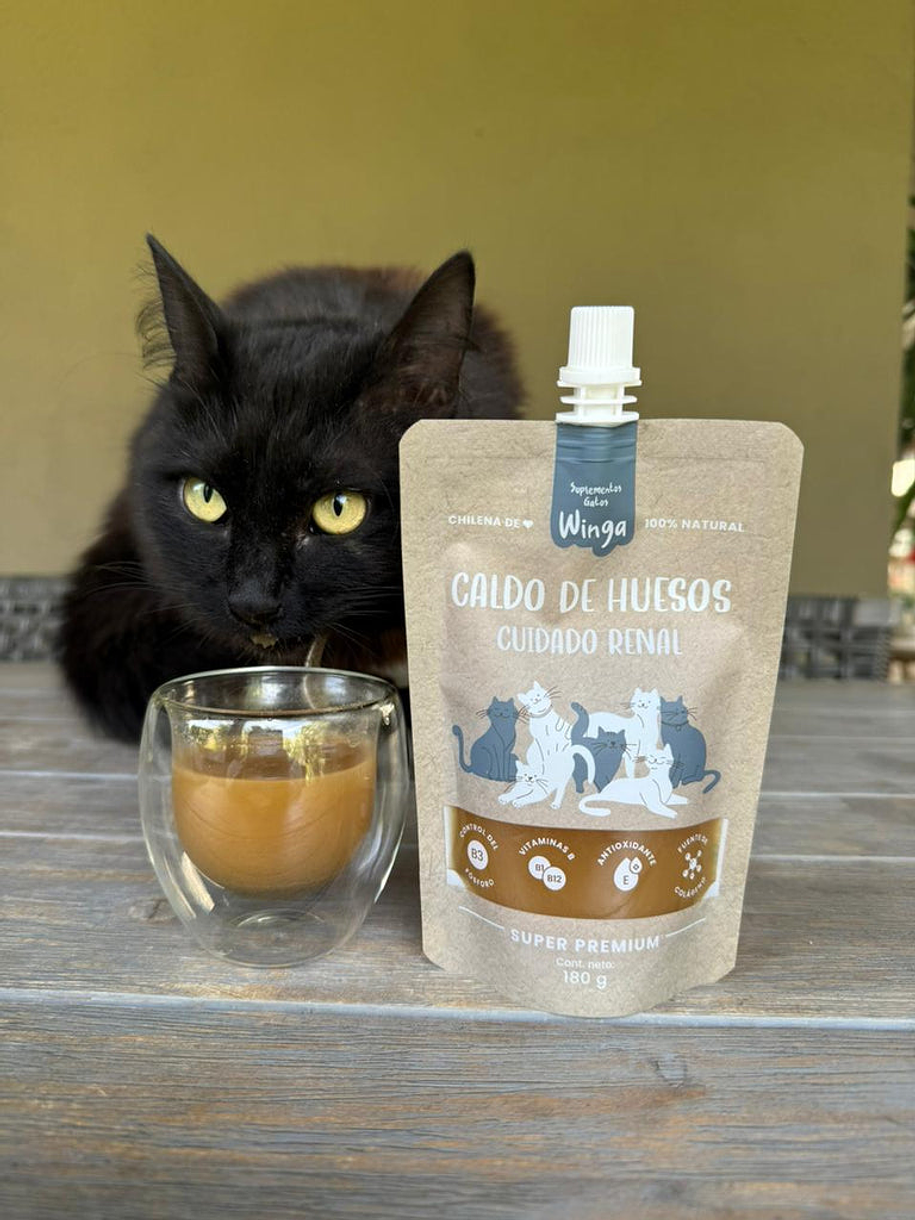 Winga Caldo de Huesos Renal Para Gatos 2