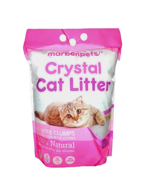 Crystal Cat Litter Arena Sanitaria de Cristales 3K 7.6L- SS 1
