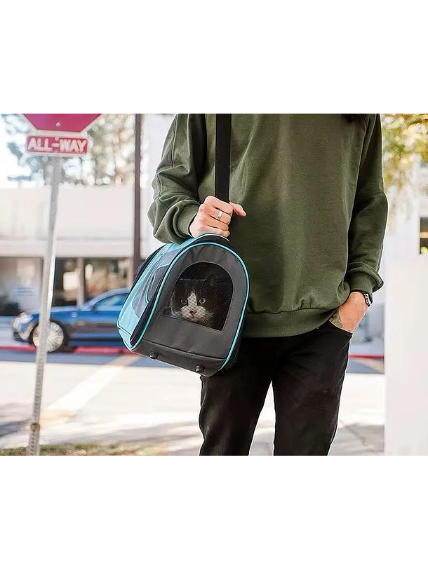 Bolso Naranjo De Cabina Para Mascotas 35x22x23 3