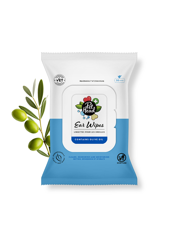 Pet Head Toallitas Para Oidos 1