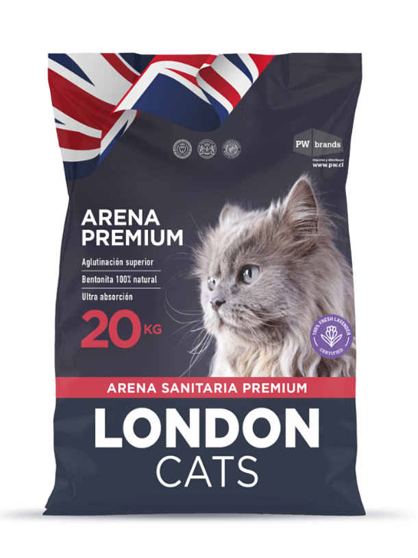 London Cats Arena Lavanda 20Kg 1
