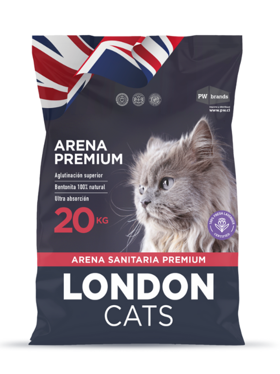 London Cats Arena Lavanda 20Kg 1