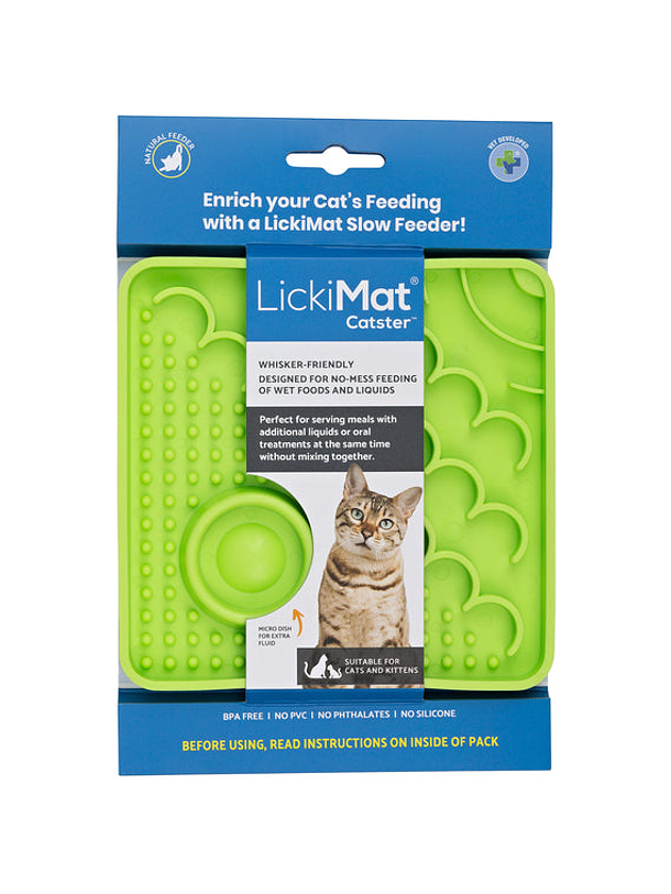 LickiMat Catster Comedero Verde 1