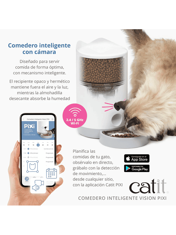 Catit Pixi Comedero Smart Vision 2