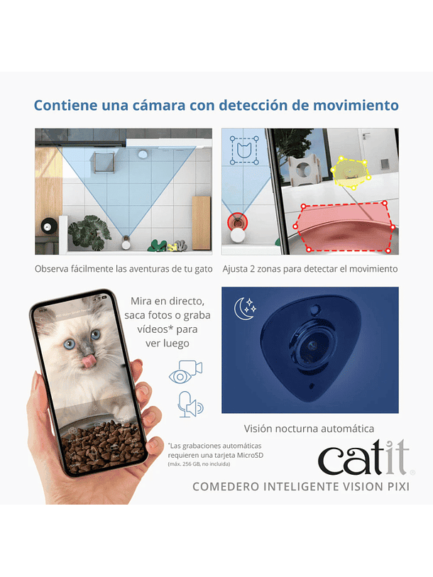 Catit Pixi Comedero Smart Vision 4