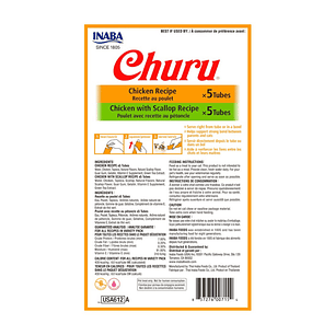 Churu Pollo y Pollo Ostion 10u