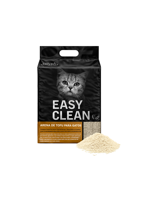 Easy Clean Arena de Toffu Aroma Café 2Kg 6L 1