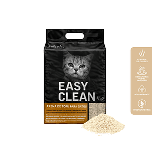 Easy Clean Arena de Toffu Aroma Café 2Kg 6L