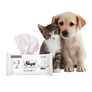Pack 3 Toallitas Húmedas Sleepy Pet Care 60 Unidades