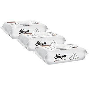 Pack 3 Toallitas Húmedas Sleepy Pet Care 60 Unidades