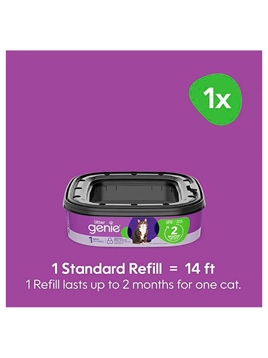 Litter Genie Refill Pack 3 Repuestos de Bolsas Multicapa 4