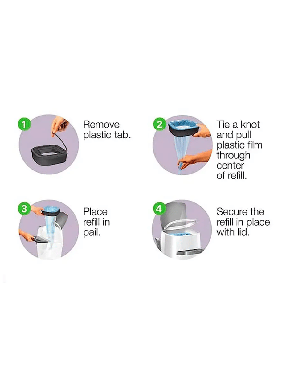 Litter Genie Refill Pack 3 Repuestos de Bolsas Multicapa 2