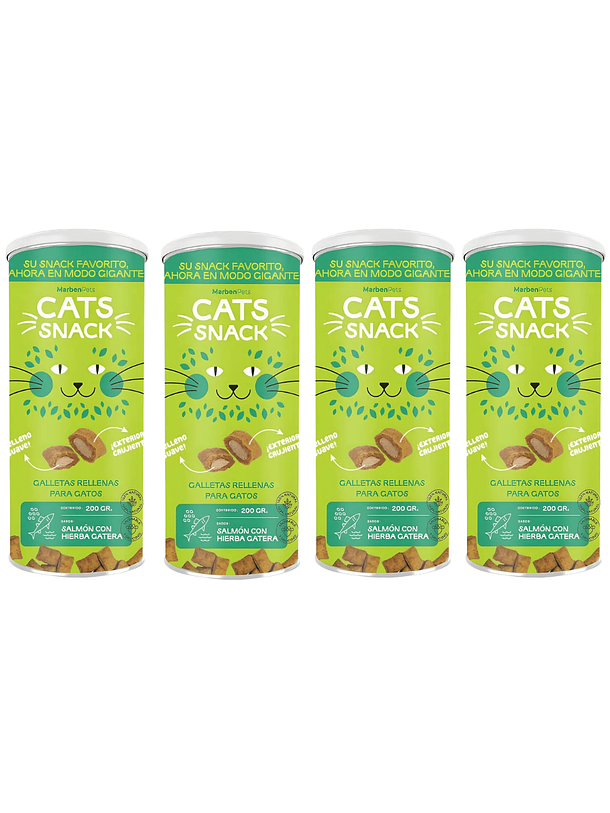 Cats Snack Maxi Variedades Pack 4 Tarros 2