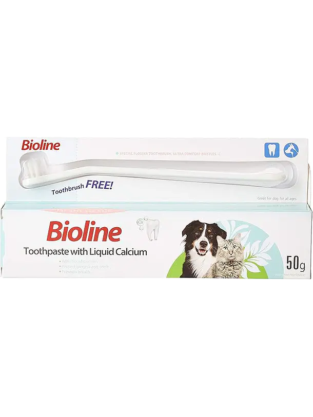 Bioline Dental Hygiene Calcium Set Para Mascotas 1