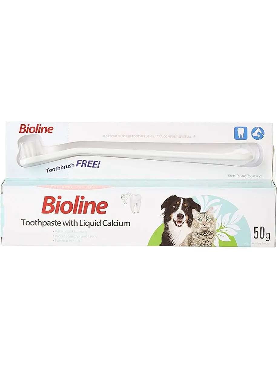 Bioline Dental Hygiene Calcium Set Para Mascotas 1