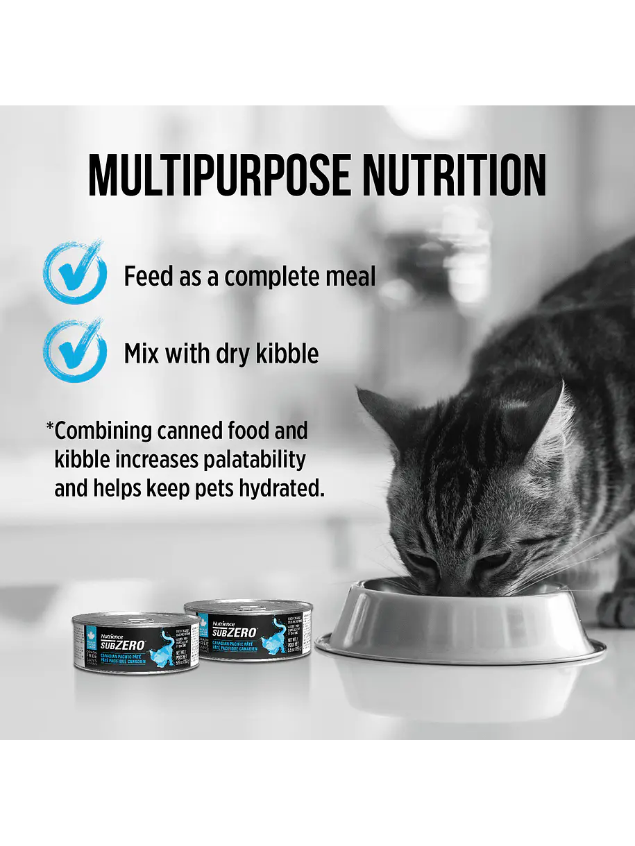 Nutrience Subzero Lata Gato Canadian Pacific Paté 156g 5