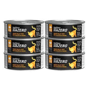 Pack 6 Latas Nutrience Subzero Gato Variedades