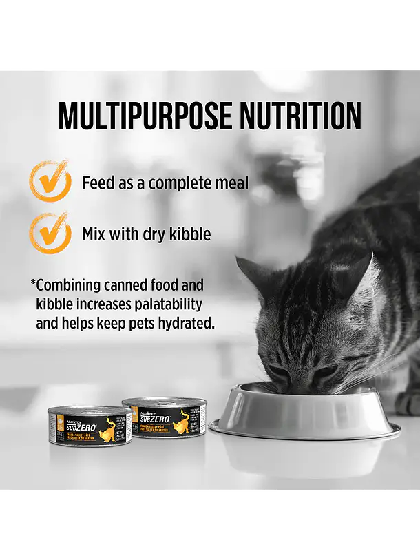 Pack 6 Latas Nutrience Subzero Gato Variedades 7