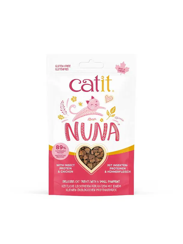 Catit Nuna Snack de Proteína de Insecto y Pollo 1
