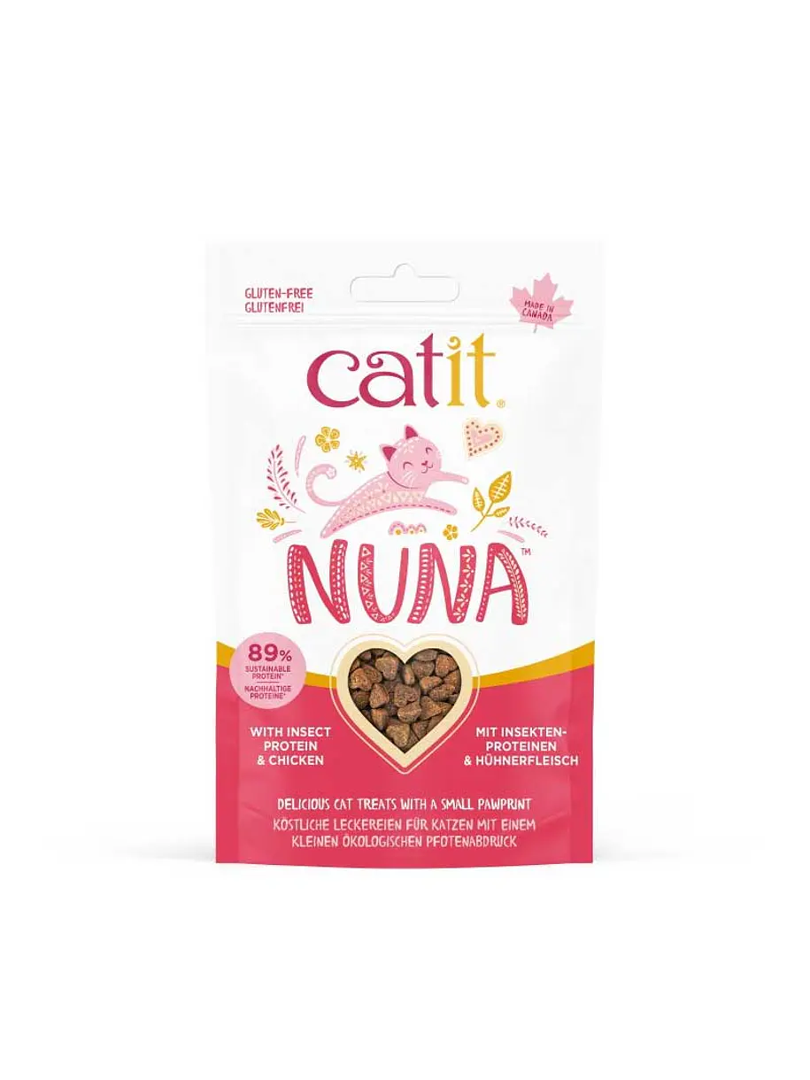 Catit Nuna Snack de Proteína de Insecto y Pollo 1