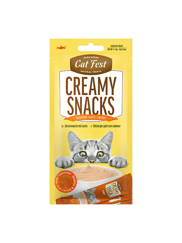 Cat Fest Creamy Caviar Salmon 1