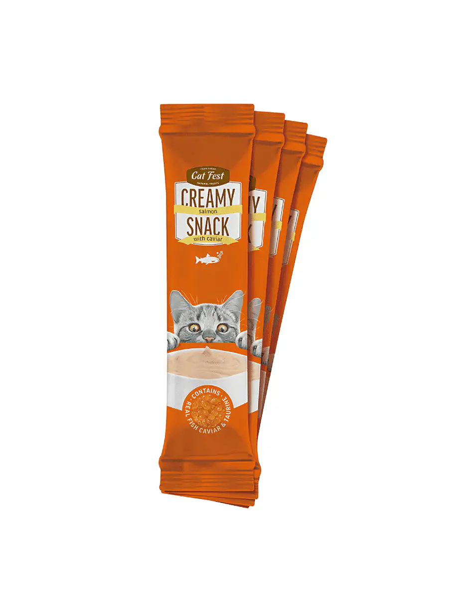 Cat Fest Creamy Caviar Salmon 2