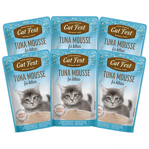 Pack Cat Fest Kitten Mousse Variedades 6u