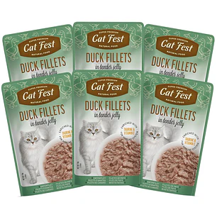 Pack Cat Fest Tender Fillets Variedades 6u