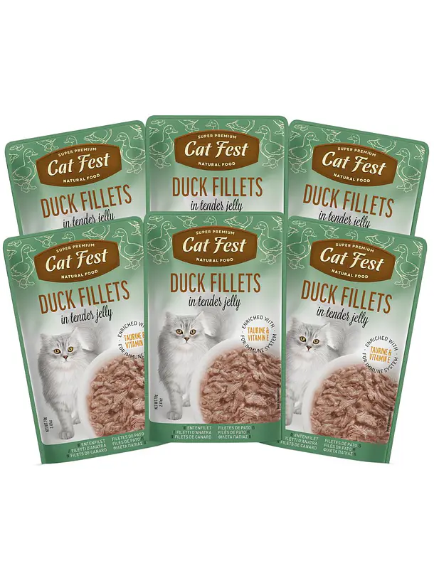 Pack Cat Fest Tender Fillets Variedades 6u 2