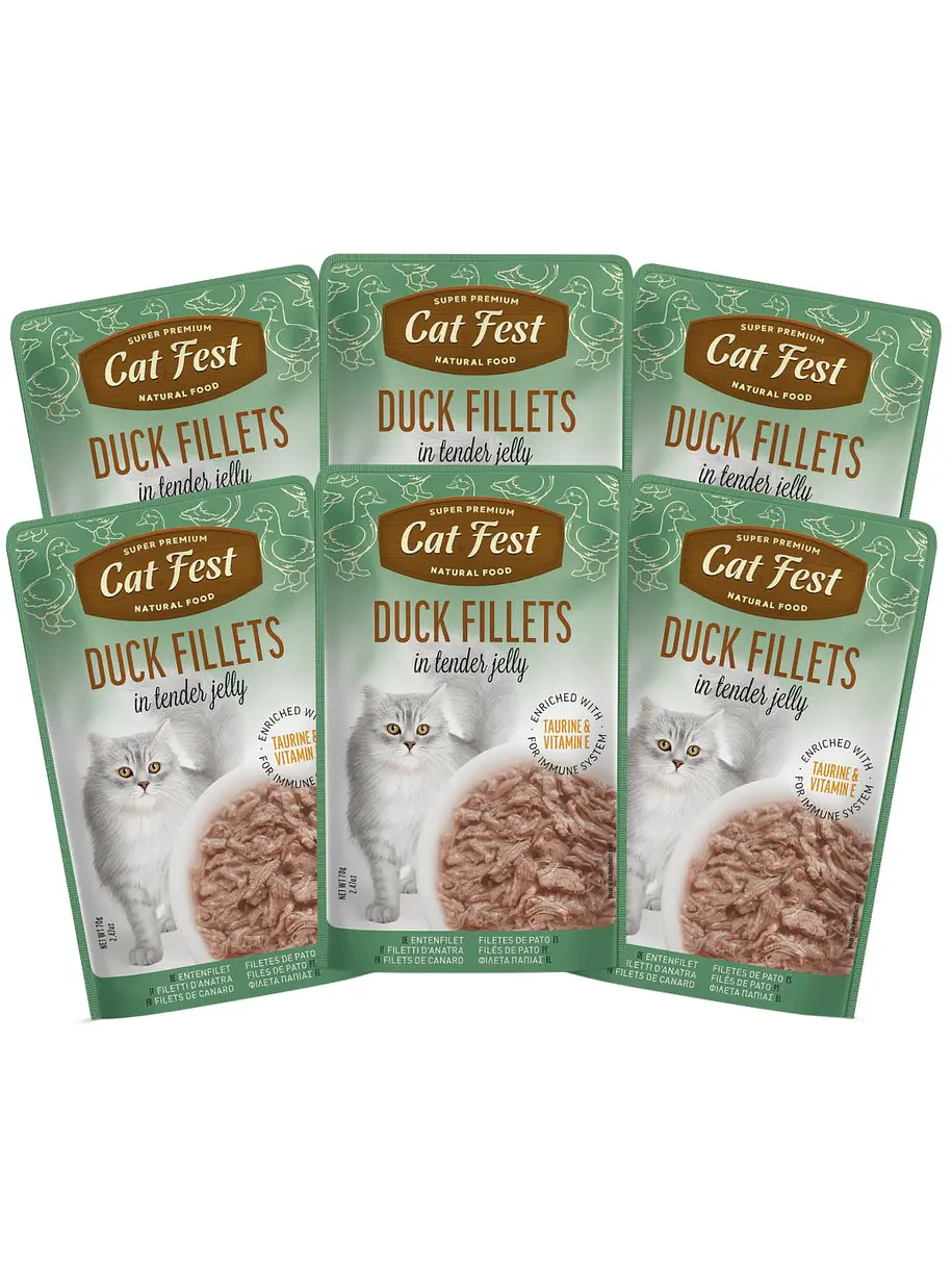 Pack Cat Fest Tender Fillets Variedades 6u 2