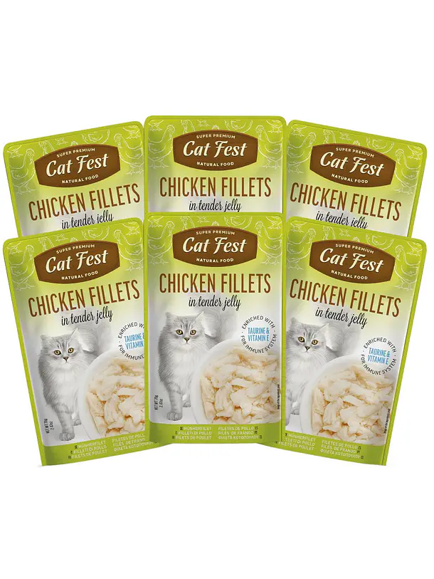 Pack Cat Fest Tender Fillets Variedades 6u 4