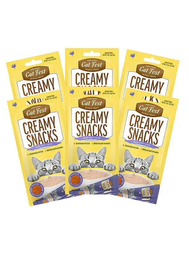 Pack Cat Fest Creamy Caviar Variedades 6u 3