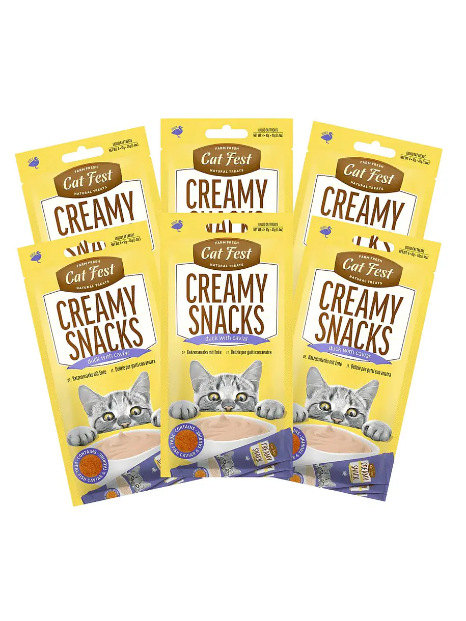 Pack Cat Fest Creamy Caviar Variedades 6u 3