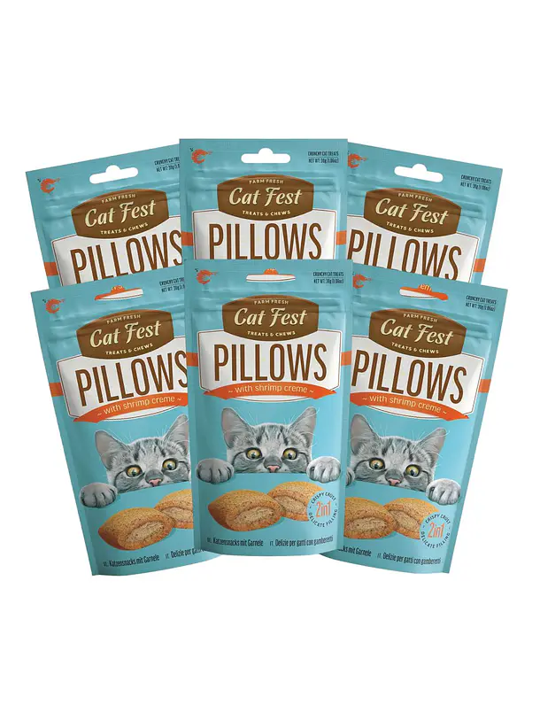 Pack Cat Fest Pillows Variedades 6u 2