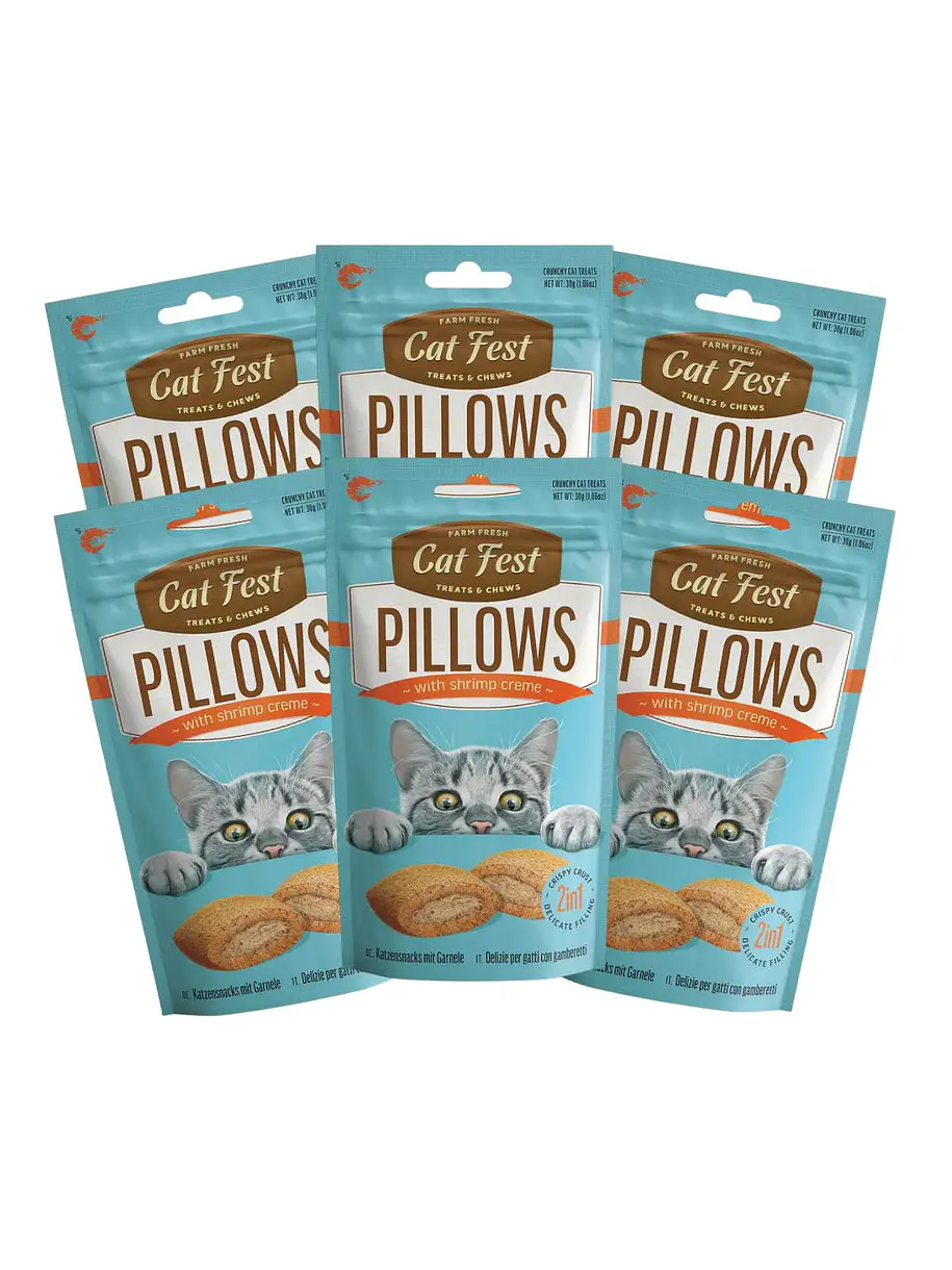 Pack Cat Fest Pillows Variedades 6u 2