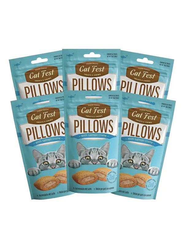 Pack Cat Fest Pillows Variedades 6u 4