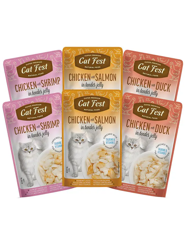 Pack Cat Fest Tender Jelly Variedades 6u 5