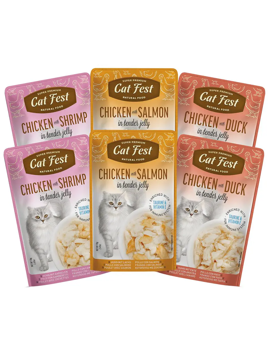 Pack Cat Fest Tender Jelly Variedades 6u 5