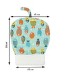 Saco De Dormir Para Gatos Diseño Celeste Conejos - Miniatura 3