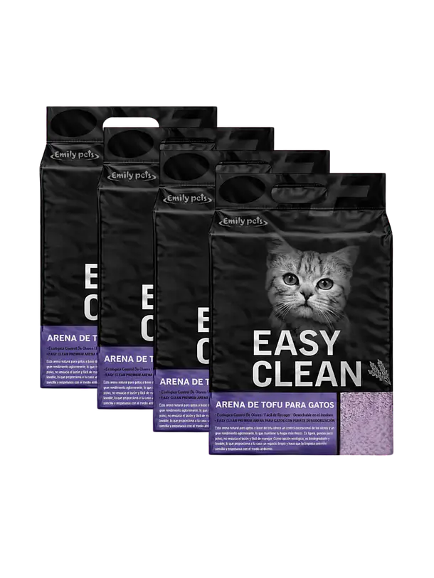 Pack Easy Clean Arena de Tofu Variedades 8Kg 2