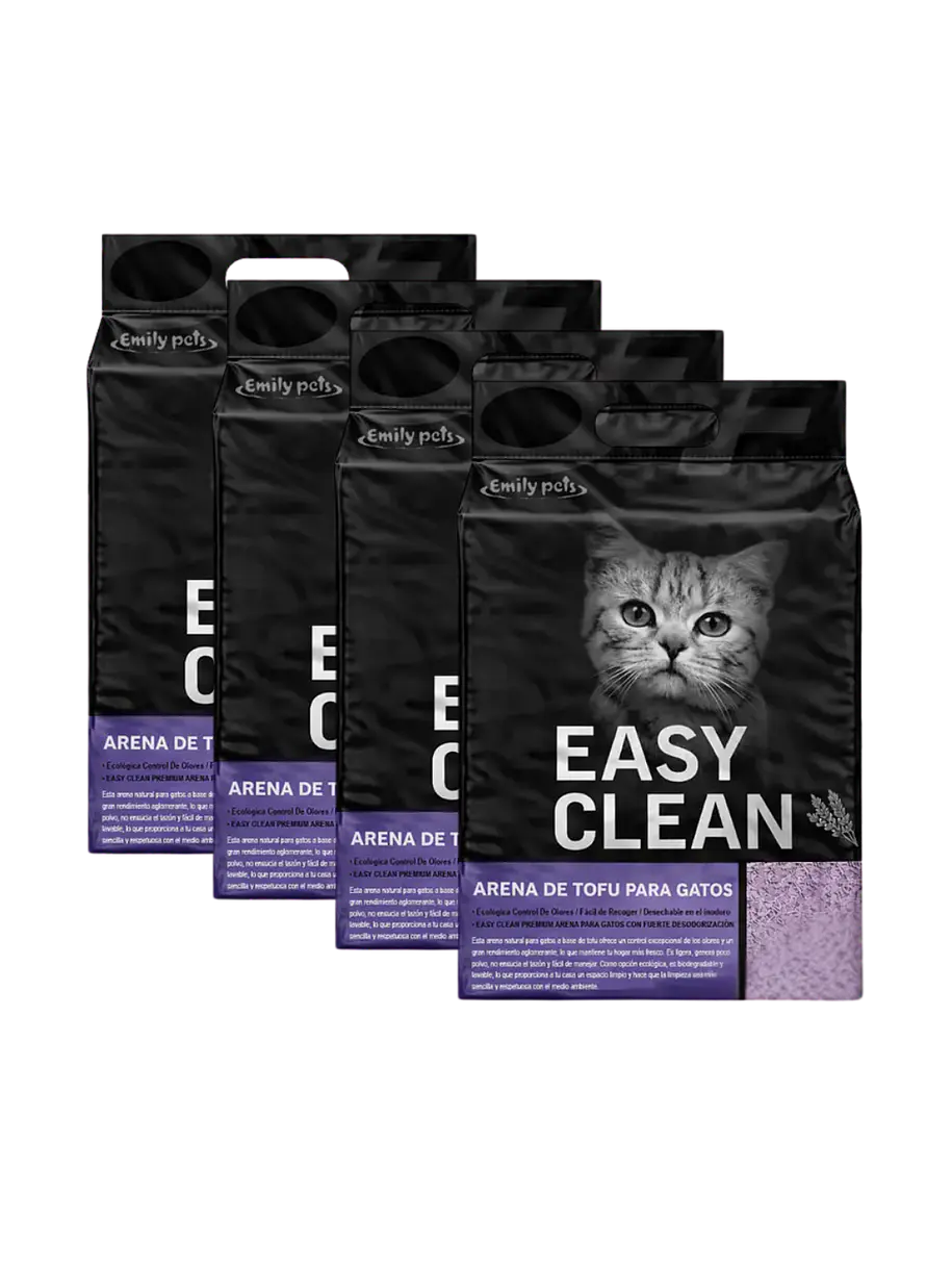 Pack Easy Clean Arena de Tofu Variedades 8Kg 2