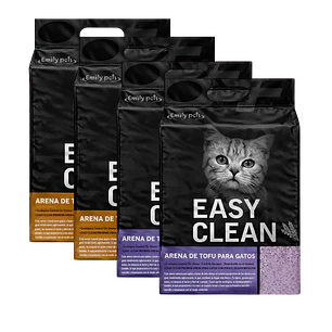 Pack Easy Clean Arena de Tofu Variedades 8Kg