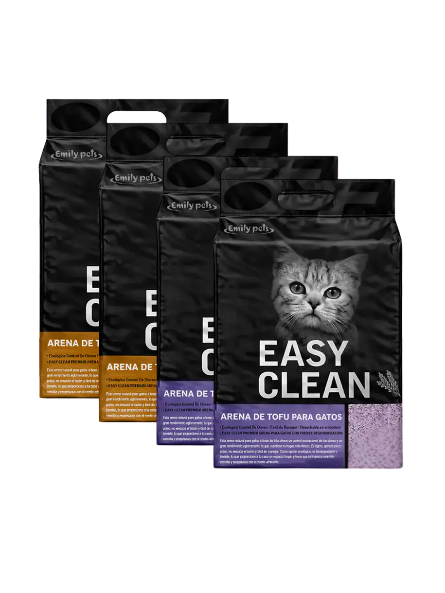 Pack Easy Clean Arena de Tofu Variedades 8Kg 1