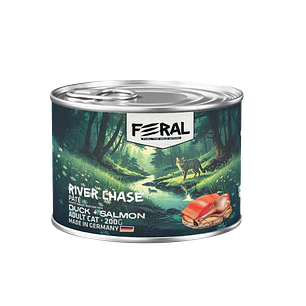 Feral Lata Gato Pato y Salmón 200g