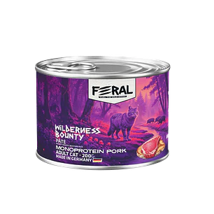 Feral Lata Gato Monoproteína de Cerdo 200g